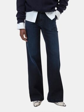 Closed Aria Flare Jeans Dark Blue Size 28